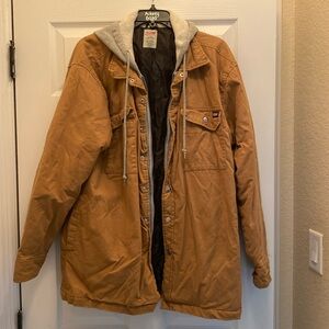 Dickies Barn Jacket with hoodie. Size Large 42-44